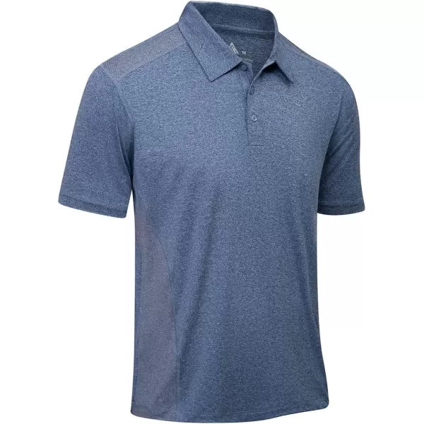 GEEK LIGHTING Golf Shirts for Men Short Sleeve Moisture Wicking Shirts Summer Casual Tops