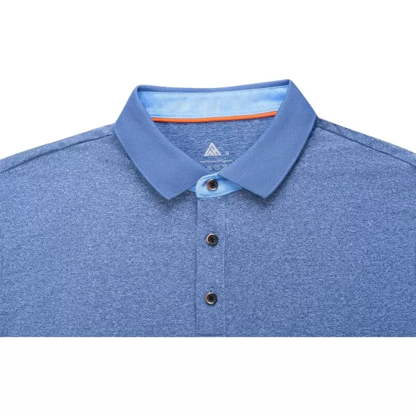 GEEK LIGHTING Golf Shirts for Men Short Sleeve Moisture Wicking Shirts Summer Casual Tops