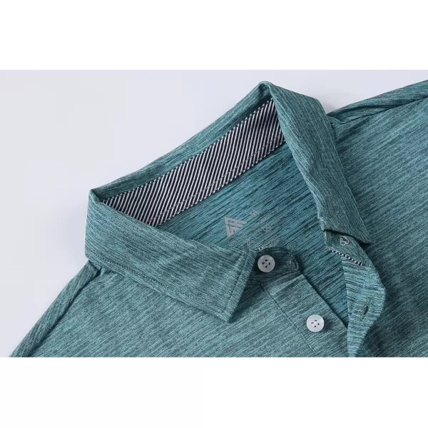 GEEK LIGHTING Golf Shirts for Men Short Sleeve Moisture Wicking Shirts Summer Casual Tops