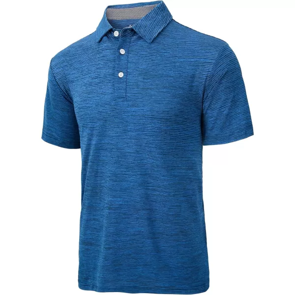 GEEK LIGHTING Golf Shirts for Men Short Sleeve Moisture Wicking Shirts Summer Casual Tops