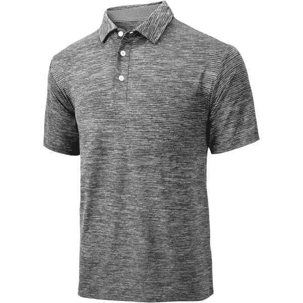 GEEK LIGHTING Golf Shirts for Men Short Sleeve Moisture Wicking Shirts Summer Casual Tops