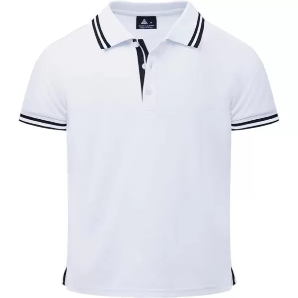 GEEK LIGHTING Boys' Short Sleeve Polo Shirts School Uniforms T-Shirt for Kids and Teens 6-16 Years