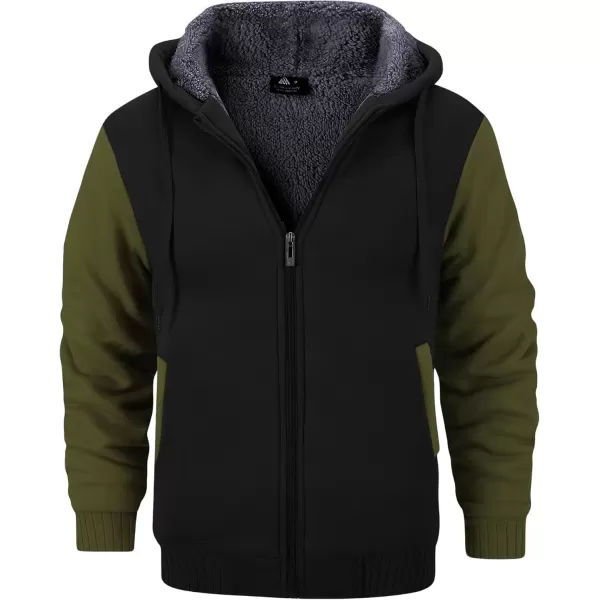 Black/Khaki Green