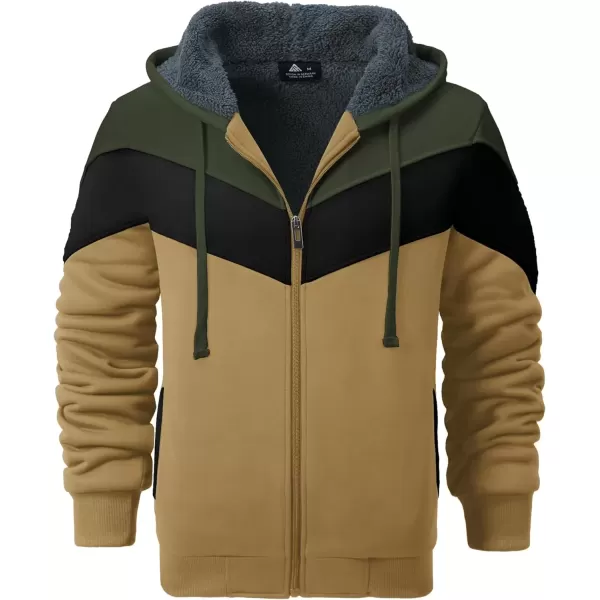 Green Black Khaki