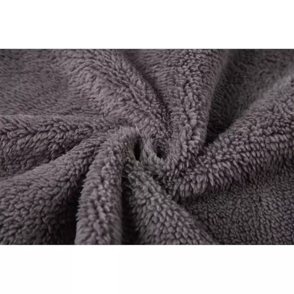 imageGEEK LIGHTING Hoodies for Men Heavyweight Fleece Sweatshirt  Full Zip Up Thick Sherpa LinedRaglan Black Grey