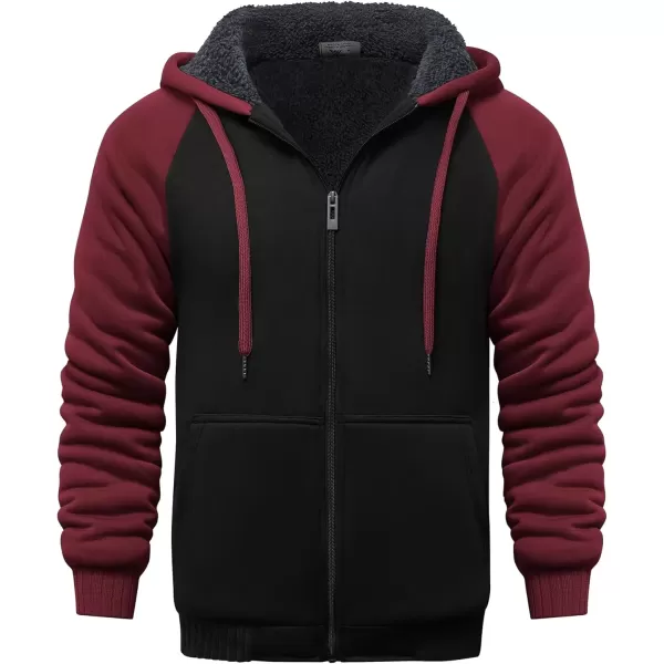 Raglan Black Red