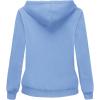 imageGEEK LIGHTING Hoodies for Women Sherpa Lined Jacket Winter Fleece Lining Zip Up SweatshirtLight Blue