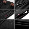 imageGEEK LIGHTING Mens Shorts Casual Comfortable Workout Shorts Drawstring Zipper Pockets Elastic WaistBlack