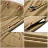 imageGEEK LIGHTING Mens Shorts Casual Comfortable Workout Shorts Drawstring Zipper Pockets Elastic WaistKhaki
