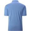 imageGEEK LIGHTING Polo Shirts for Men Golf Collared Shirts Short Sleeve Summer Cool Casual TShirtsBlue
