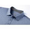 imageGEEK LIGHTING Polo Shirts for Men Golf Collared Shirts Short Sleeve Summer Cool Casual TShirtsBlue Gray