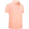 imageGEEK LIGHTING Polo Shirts for Men Golf Collared Shirts Short Sleeve Summer Cool Casual TShirtsCoral