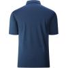 imageGEEK LIGHTING Polo Shirts for Men Golf Collared Shirts Short Sleeve Summer Cool Casual TShirtsDark Blue