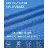 imageGEEK LIGHTING Polo Shirts for Men Golf Collared Shirts Short Sleeve Summer Cool Casual TShirtsIndigo Blue