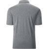 imageGEEK LIGHTING Polo Shirts for Men Golf Collared Shirts Short Sleeve Summer Cool Casual TShirtsLight Grey