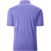 imageGEEK LIGHTING Polo Shirts for Men Golf Collared Shirts Short Sleeve Summer Cool Casual TShirtsPurple