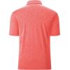imageGEEK LIGHTING Polo Shirts for Men Golf Collared Shirts Short Sleeve Summer Cool Casual TShirtsReddish Orange