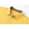 imageGEEK LIGHTING Polo Shirts for Men Golf Collared Shirts Short Sleeve Summer Cool Casual TShirtsYellow