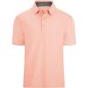 imageGEEK LIGHTING Polo Shirts for Men Golf Collared Shirts Short Sleeve Summer Cool Casual TShirtsCoral Pink