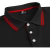 imageGEEK LIGHTING Polo Shirts for Men Short Sleeve Summer Causal Collared Golf Tennis TShirtBlack Red