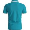 imageGEEK LIGHTING Polo Shirts for Men Short Sleeve Summer Causal Collared Golf Tennis TShirtBlue Green