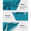 imageGEEK LIGHTING Polo Shirts for Men Short Sleeve Summer Causal Collared Golf Tennis TShirtBlue Green