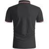 imageGEEK LIGHTING Polo Shirts for Men Short Sleeve Summer Causal Collared Golf Tennis TShirtDark Grey