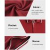 imageGEEK LIGHTING Polo Shirts for Men Short Sleeve Summer Causal Collared Golf Tennis TShirtRed