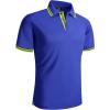 imageGEEK LIGHTING Polo Shirts for Men Short Sleeve Summer Causal Collared Golf Tennis TShirtRoyal Blue