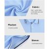 imageGEEK LIGHTING Polo Shirts for Men Short Sleeve Summer Causal Collared Golf Tennis TShirtSky Blue
