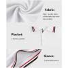 imageGEEK LIGHTING Polo Shirts for Men Short Sleeve Summer Causal Collared Golf Tennis TShirtWhite