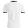 imageGEEK LIGHTING Polo Shirts for Men Short Sleeve Summer Causal Collared Golf Tennis TShirtWhite Black