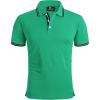 imageGEEK LIGHTING Polo Shirts for Men Short Sleeve Summer Causal Collared Golf Tennis TShirtPeacock Green