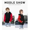 imageGEEK LIGHTING Boys Sherpa Lined Hoodie Kids Fleece Sweatshirt Full Zip Hooded JacketBblackRed