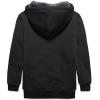 imageGEEK LIGHTING Boys Sherpa Lined Hoodie Kids Fleece Sweatshirt Full Zip Hooded JacketCblack