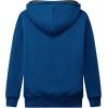 imageGEEK LIGHTING Boys Sherpa Lined Hoodie Kids Fleece Sweatshirt Full Zip Hooded JacketClake Blue
