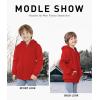 imageGEEK LIGHTING Boys Sherpa Lined Hoodie Kids Fleece Sweatshirt Full Zip Hooded JacketCred