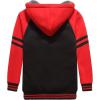 imageGEEK LIGHTING Boys Sherpa Lined Hoodie Kids Fleece Sweatshirt Full Zip Hooded JacketNblackred