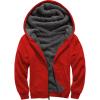 imageGEEK LIGHTING Boys Sherpa Lined Hoodie Kids Fleece Sweatshirt Full Zip Hooded JacketCred