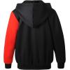 imageGEEK LIGHTING Boys Printed Sherpa Lined Hoodie Full Zip Kids Fleece Sweatshirt Jacket
