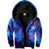 imageGEEK LIGHTING Boys girls Printed Sherpa Lined Hoodie Fleece Jacket Zip Up Hoodie Sweatshirts Thick Heavy