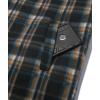 imageGEEK LIGHTING Mens Flannel Shirts Jacket Sherpa Lined Fleece Plaid Hoodie Long Sleeve Winter Warm CoatBlack Brown