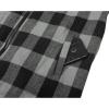 imageGEEK LIGHTING Mens Flannel Shirts Jacket Sherpa Lined Fleece Plaid Hoodie Long Sleeve Winter Warm CoatGrey