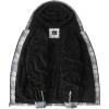 imageGEEK LIGHTING Mens Flannel Shirts Jacket Sherpa Lined Fleece Plaid Hoodie Long Sleeve Winter Warm CoatGreywhite