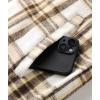 imageGEEK LIGHTING Mens Flannel Shirts Jacket Sherpa Lined Fleece Plaid Hoodie Long Sleeve Winter Warm CoatKhaki