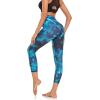 imageGEEK LIGHTING Swim Pants for Women Surfing Leggings SPF Swimming Tights Rash Guard Water Wetsuit Dive Kayaking PantsCyan Black