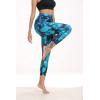 imageGEEK LIGHTING Swim Pants for Women Surfing Leggings SPF Swimming Tights Rash Guard Water Wetsuit Dive Kayaking PantsCyan Black