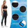 imageGEEK LIGHTING Swim Pants for Women Surfing Leggings SPF Swimming Tights Rash Guard Water Wetsuit Dive Kayaking PantsFloral Blue