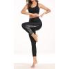imageGEEK LIGHTING Swim Pants for Women Surfing Leggings SPF Swimming Tights Rash Guard Water Wetsuit Dive Kayaking PantsGray Black