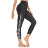 imageGEEK LIGHTING Swim Pants for Women Surfing Leggings SPF Swimming Tights Rash Guard Water Wetsuit Dive Kayaking PantsGray Black
